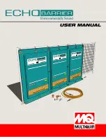 ECHO BARRIER H-SERIES User Manual предпросмотр