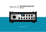 Предварительный просмотр 1 страницы Echo Fix CHORUS ECHO EF-X3 User Manual