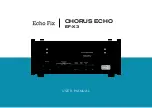 Предварительный просмотр 12 страницы Echo Fix CHORUS ECHO EF-X3 User Manual