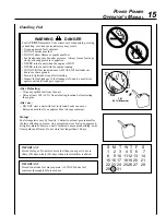 Preview for 15 page of Echo 001001 - 503999 Operator'S Manual