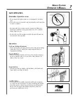 Предварительный просмотр 7 страницы Echo 02006800 Operator'S Manual