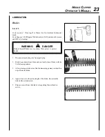 Предварительный просмотр 23 страницы Echo 02006800 Operator'S Manual