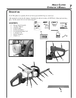 Предварительный просмотр 7 страницы Echo 05999999 Operator'S Manual