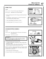 Предварительный просмотр 17 страницы Echo 05999999 Operator'S Manual