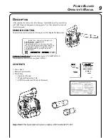 Предварительный просмотр 9 страницы Echo 1E PB-24LN Operator'S Manual