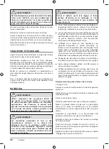 Preview for 46 page of Echo 4892210170330 Original Instructions Manual