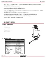 Preview for 7 page of Echo 500MS0000001 Operator'S Manual