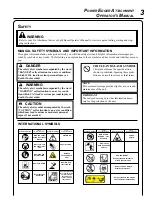 Preview for 3 page of Echo 99944200475 Operator'S Manual