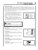 Preview for 5 page of Echo 99944200485 Operator'S Manual