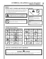 Предварительный просмотр 3 страницы Echo 99944200500 Operator'S Manual