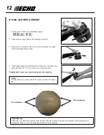 Предварительный просмотр 12 страницы Echo 99944200540 Operator'S Manual