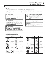 Preview for 3 page of Echo 99944200545 Operator'S Manual