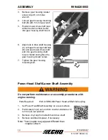 Preview for 14 page of Echo 99944200553 Operator'S Manual