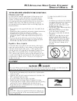 Предварительный просмотр 5 страницы Echo 99944200590 SRM-2100SB/2400SB Operator'S Manual