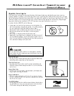 Preview for 5 page of Echo 99944200615 Operator'S Manual