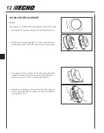 Предварительный просмотр 12 страницы Echo 99944200840 Operator'S Manual