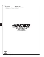 Preview for 16 page of Echo 99944200880 Operator'S Manual