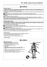 Предварительный просмотр 9 страницы Echo 99944200890 Operator'S Manual