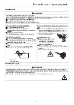 Preview for 9 page of Echo AH236S-LW Operator'S Manual