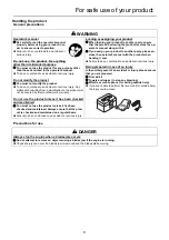 Предварительный просмотр 11 страницы Echo AH236S-LW Operator'S Manual