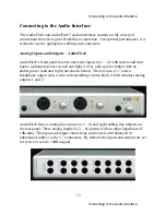 Preview for 12 page of Echo AUDIOFIRE 8 Owner'S Manual