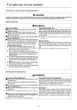 Предварительный просмотр 14 страницы Echo BCLS-510ES Operator'S Manual