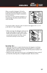 Preview for 17 page of Echo BEAR CAT PW2014E Owner'S Manual