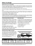 Предварительный просмотр 2 страницы Echo BearCat CH611DH Owner'S Manual