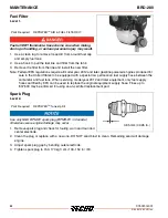 Предварительный просмотр 24 страницы Echo BRD-280 Operator'S Manual