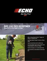 Предварительный просмотр 1 страницы Echo BRD-280 Specifications