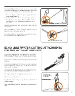 Предварительный просмотр 27 страницы Echo BRUSHCUTTER Safety Manual