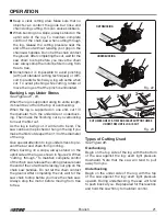 Preview for 21 page of Echo CCS-58V Operator'S Manual