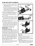 Preview for 8 page of Echo CCS-58V4AH Operator'S Manual