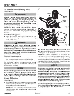 Preview for 15 page of Echo CCS-58V4AH Operator'S Manual