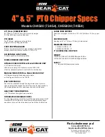 Предварительный просмотр 2 страницы Echo CH4540* Brochure & Specs