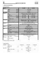 Предварительный просмотр 2 страницы Echo CHAIN SAW CS-330T Service Data