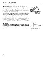 Предварительный просмотр 30 страницы Echo CHAIN SAW Instruction Manual