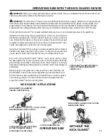 Preview for 11 page of Echo CHAIN SAW Safety Manual