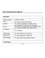 Preview for 15 page of Echo Clamshell User Manual