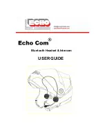 Предварительный просмотр 1 страницы Echo Com User Manual