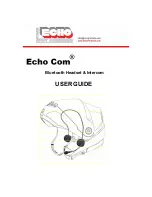 Preview for 1 page of Echo Com User Manual