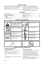 Предварительный просмотр 2 страницы Echo CS-1201 Operator'S Manual