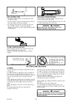 Предварительный просмотр 10 страницы Echo CS-1201 Operator'S Manual