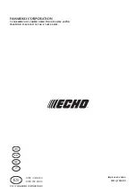 Предварительный просмотр 192 страницы Echo CS-2510TES Operator'S Manual