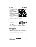 Предварительный просмотр 47 страницы Echo CS-2511P Operator'S Manual