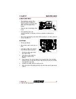 Предварительный просмотр 49 страницы Echo CS-2511P Operator'S Manual