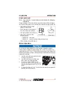 Предварительный просмотр 31 страницы Echo CS-2511PN Operator'S Manual