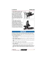 Предварительный просмотр 39 страницы Echo CS-2511PN Operator'S Manual