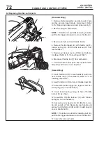 Предварительный просмотр 74 страницы Echo CS-2511TES Service Manual