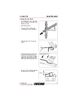 Preview for 55 page of Echo CS-2511TN Operator'S Manual